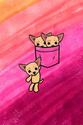 Pocket Chihuahuas Chiwawa Animal Pet Dog Lover Owner : Vitamin & Supplements Tracker