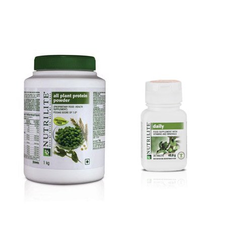 Nutrilite Amway All Plant Protein Powder 1kg with Amway-Nutrilite 30 ...