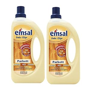 2x emsal Boden-Pflege Parkett mit Bioprotect