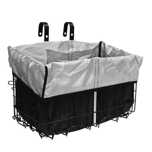 Housse de pluie imperméable pour panier de vélo : finies les courses mouillées