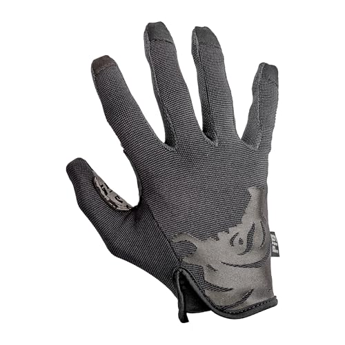 PIG FDT Delta Utility Gloves, Touchscreen Compatible, High Dexterity for Shooting Sports, 1 Pair, Black, Medium