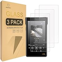 Mr.Shield Schutzfolie Kompatibel mit Sony Walkman NW-WM1AM2 / NW-WM1ZM2 [3 Stück] Schutzglas Schutzglasfolie 9H Härte, HD Klare Displayschutzfolie