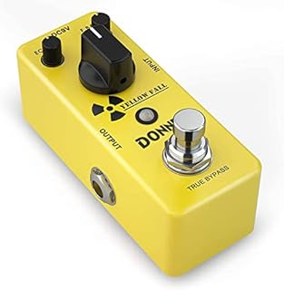 Donner Guitar Delay Pedal, Yellow Fall Analog Delay Guitar Effect Pedal Vintage Delay True Bypass