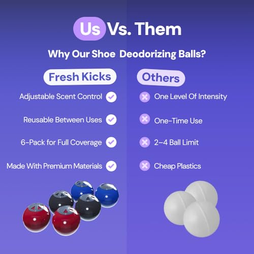 Bolas Desodorizantes Fresh Kicks Foul Ballz 6 Unidades miniatura 5