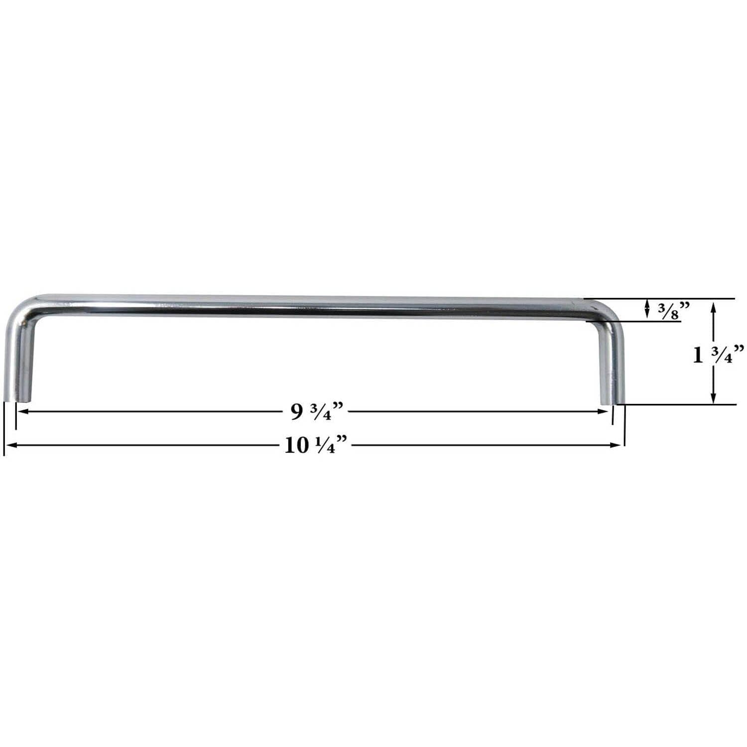 Grill Parts For Less Pit Boss Side Shelf Chrome Handle: 59930