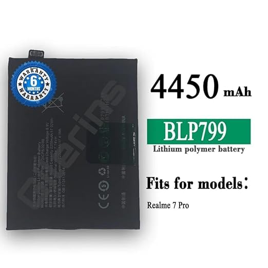 Image of Original BLP799 Battery for Realme X7 Pro /7 Pro Narzo 20 Pro Battery with 6 Month Warranty** (BB183)
