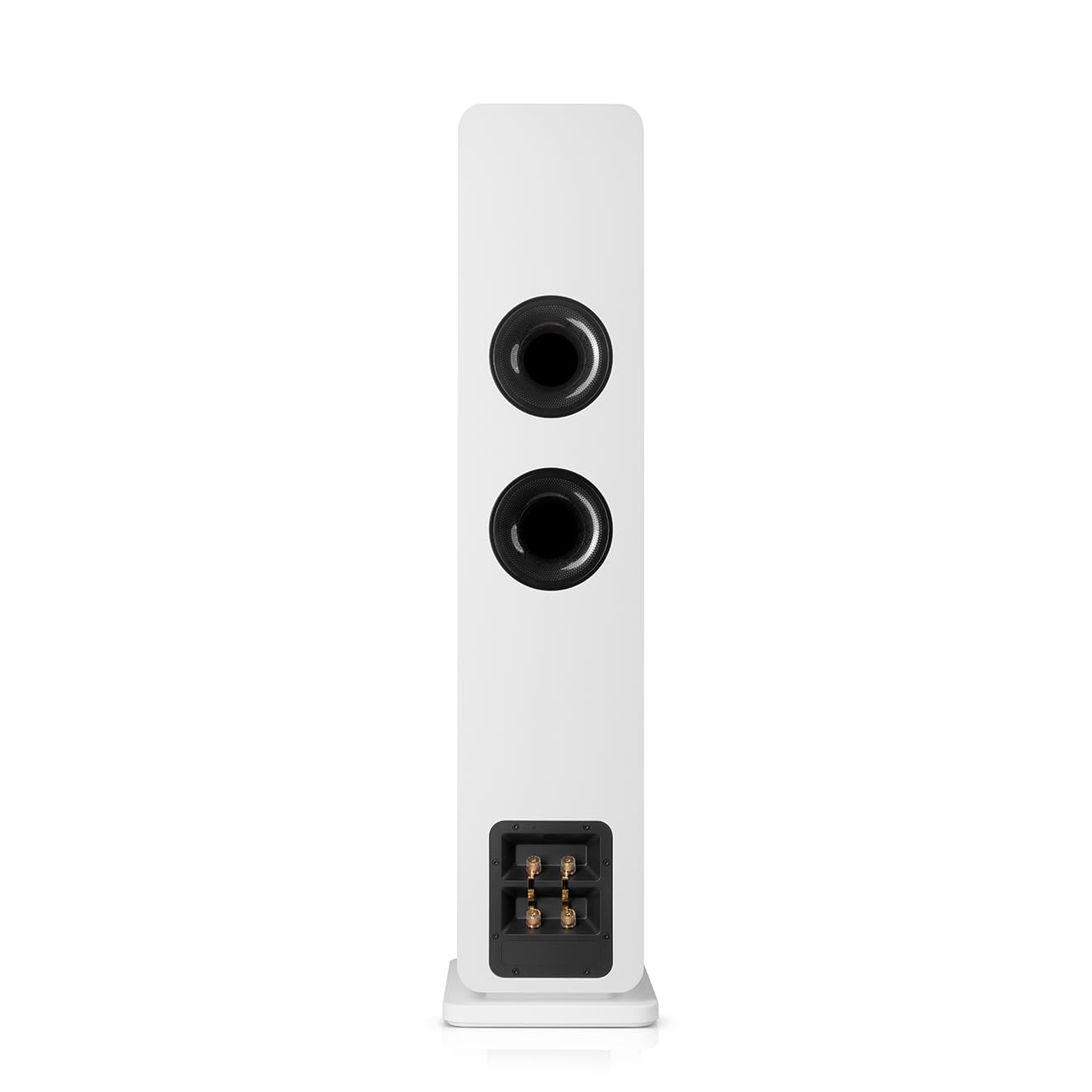 Teufel Ultima 40 Mk4 Enceintes stéréo - Paire d'enceintes colonnes Hi-FI Haut de Gamme, Tweeter Phase Plug, Double Port Bass-Reflex, Haut-Parleur médium en Kevlar tissé - Noir (Blanc)