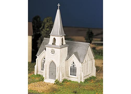 Bachmann 45981 O-Scale Cathedral Snap-Kit White And Gray Plasticville #TOP28