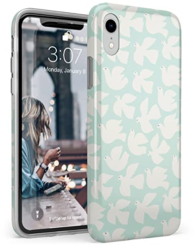 Casely Iphone Xr Case | Love Birds | White Doves Case #TOP17