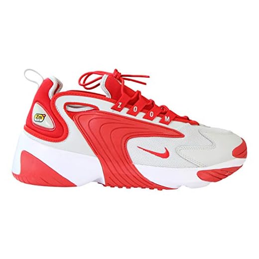 Nike Män Zoom 2k sneakers, Photon Dust University Red Blanco - 42.5 EU