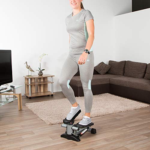 Ultrasport Swing Stepper, Stepper Domestico con Computer di Allenamento, Stepper up-Down per Principianti e utenti avanzati, Stepper Piccolo e Compatto, Stepper per l'allenamento di Gambe e Glutei