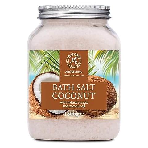 AROMATIKA Bath Sea Salt Coconut 46 Oz Cover