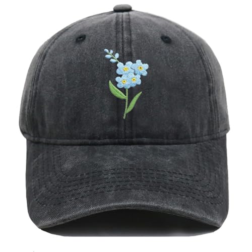 Image of Hand Embroidered Baseball Cap Who Took The Farmers Hat (Black, One Size)