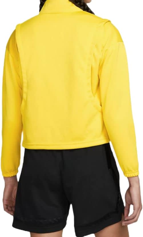 Nike Women's Dri-FIT Retro Fly Basketball Jacket (Vivid Sulfur) Size Large