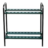 Estante De Soporte para Palos De Golf para Almacenamiento Interior/Exterior/Tienda, Organizador De Palos De Golf De Suelo De Metal, Soporte para 20 Putter