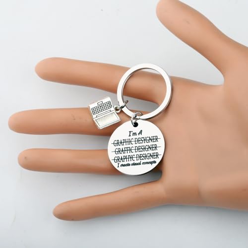 Porte-clés de designer graphique pour ne plus perdre ses clés de studio de création