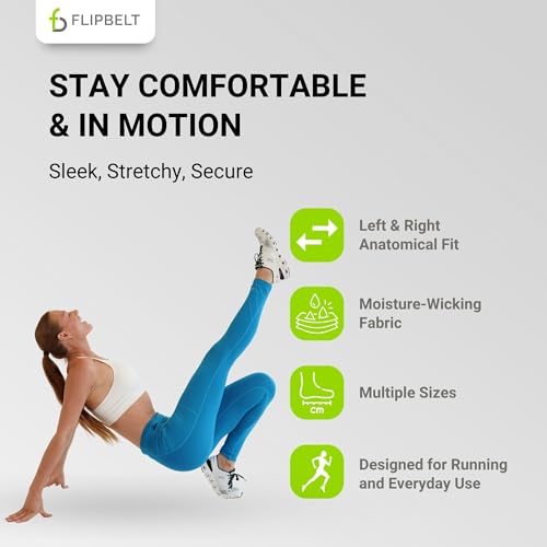 FlipBelt Performance Low-Cut & Quarter-Cut Running Socks – 200-Needle Seamless, Arch Support & Cushioned Toe – USA Company4