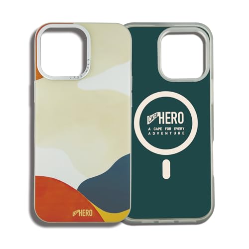 iPhone 16 Pro Case with Stand MagSafe-Compatible Shockproof Cover Drop Protection Slim Fit Dusk by CaseHERO