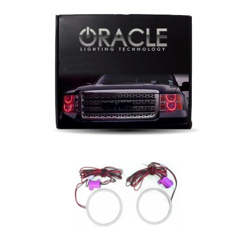 Oracle Lighting FO-MU0509P-R - Ford Mustang Plasma Halo Headlight Rings - Red