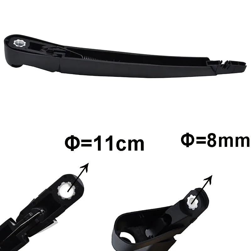 Jeu De Lames De Bras D'essuie-Glace Arrière De Voiture