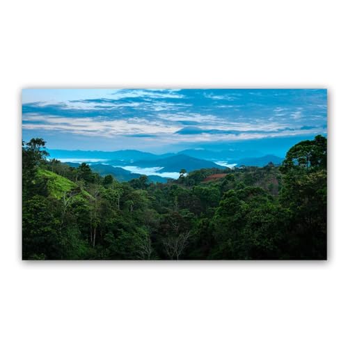 Forêt impression sur toile 30x54cm sans cadre pour décoration murale