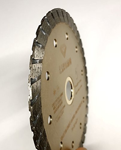 Alskar Diamond Adlsc 5 Inch Dry Or Wet Cutting General Purpose Continuous Turbo Power Saw Diamond Blades For Concrete Masonry Brick Stone (5") #TOP3