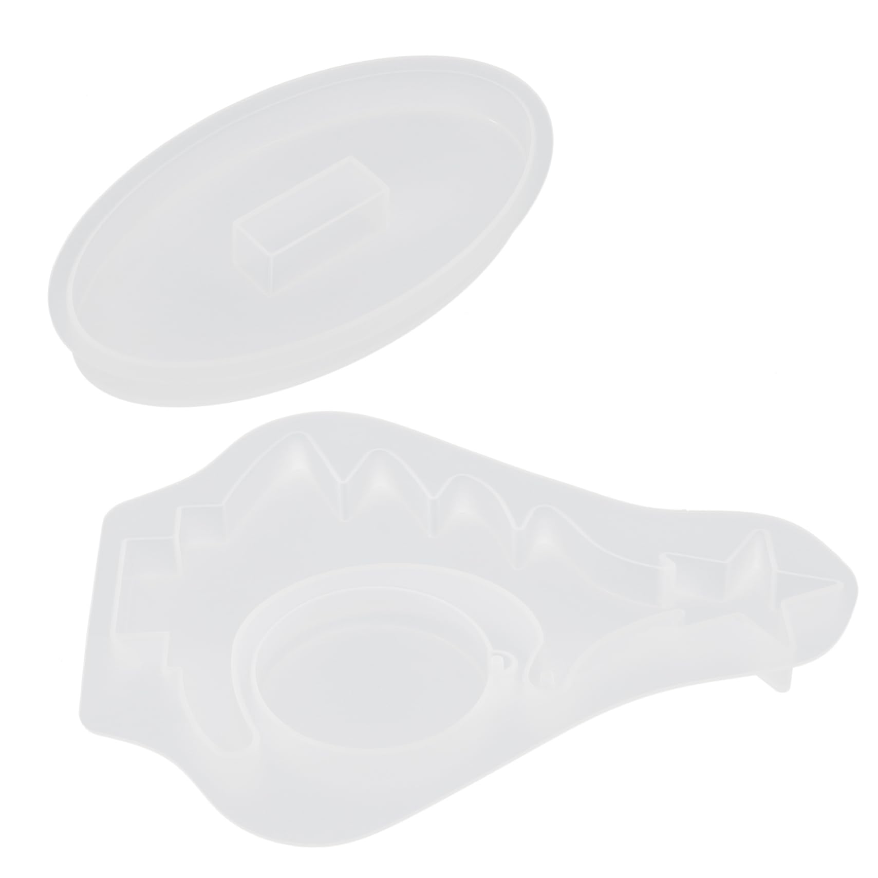 LALAFINA Silicone Christmas Tree Photo Frame Easy Clean and Unique Christmas Decorations