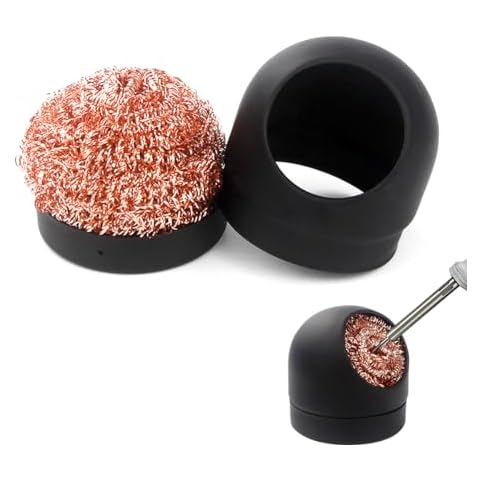 Solder Tip Cleaner with Brass Sponge Cover
