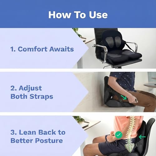 Adjustable Orthopedic Seat Pad