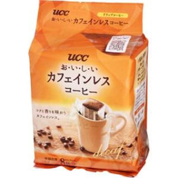 Amazon | UCC おいしいカフェインレスコーヒー ドリップ 8袋入 | UCC