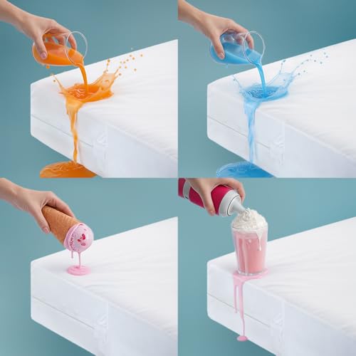 Image of Utopia Bedding Zippered Mattress Encasement - Bed Bug Proof, Dust Mite Proof Mattress Cover - Waterproof Mattress Protector (California King)