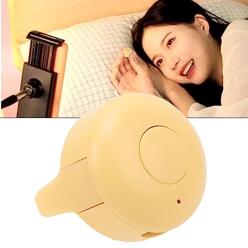 Image of Reels Scroll Remote, Bluetooth Remote Control Photograph Page Turner, Mini Instagram Reels Scrolling Ring, Wireless Camera Shutter Selfie Fingertip Video Controller for Phone (Yellow)