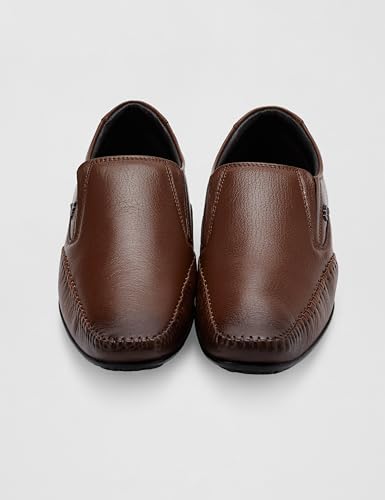 Image of Lee Cooper Men's LC8290E Leather Formal Shoes LC8290E Tan 41