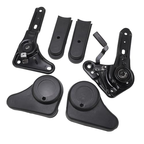 Xiuganpo Auto Seat Recliner Handle, Steel Back Hinge Recliner 0‑150° Adjustable Auto Seat Back Hinge Recliner, Right Side Toothed Plate Car Lever for Trailer Truck Modified Car, Xiuganposcarwk8exd