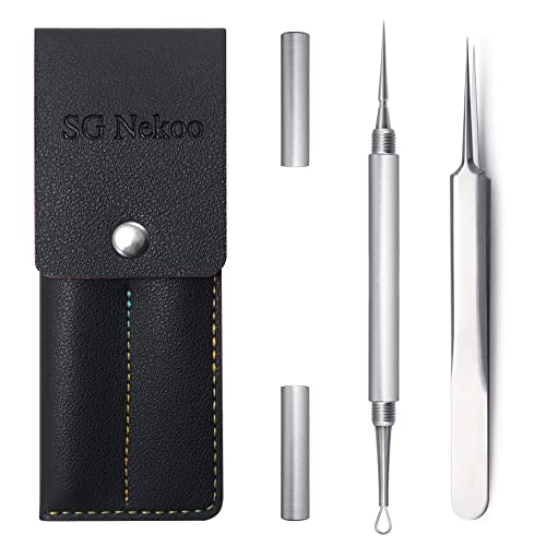 Professional Facial Milia Removal Tool and Whitehead Extractor