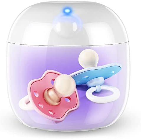 Portable Dummy Steriliser, Mini UV-C Sanitizer Box for Pacifier, ...