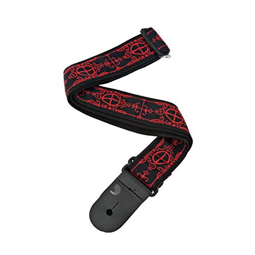 Planet Waves 50A12 Sangle de guitare tissée Voodoo - Les Beatles, Paul McCartney, John Lennon, RIngo Starr, George Harrison Planet Waves 50A12 Sangle de guitare tissée Voodoo