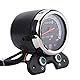 Motorrad Tachometer, Universal Motorrad Dual Kilometerzähler Tachometer Tachometer Getriebe Digitalanzeige Drehzahlmesser