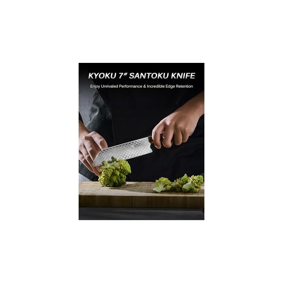 KYOKU-7-Santoku-Knife-Shogun-Koi-Series-Chef-Knife-with-Koi-Scale-Pattern-Japanese-VG10-Stainless-Steel-Kitchen-Knife-with-Sheath-Gift-Box-Full-Tang-Professional-Knife-for-Cutting-Slicing-Dicing KYOKU 7" Santoku Knife, Shogun Koi Series Chef Knife with Koi Scale Pattern, Japanese VG10 Stainless Steel Kitchen Knife with Sheath & Gift Box, Full Tang Professional Knife for Cutting Slicing Dicing