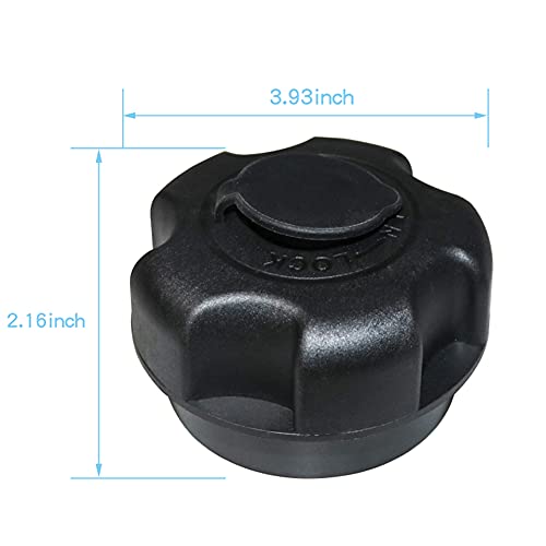 Rerpro Utv Fuel Gas Cap Tank With Lock For Polaris Rzr Ranger 900 1000 Xp Pro Xp Sportsman Anti-Theft Utv Locking Gas Fuel Cap, Replace For# 5433687 5450389 5439075 Gas Lock Fuel Cap With Key #TOP6