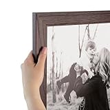 ArtToFrames 14x17 inch Two-Toned Red Cherry Stain On Oak Wood Picture Frame, 2WOM0066-80206-YCHY-14x17