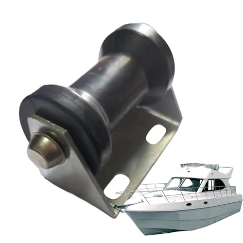 Ungtyb Groupe de rouleaux de quille fixe, support de rouleau de quille fixe | Rouleaux de remorque pour bateaux en acier galvanisé avec supports | Kit de...