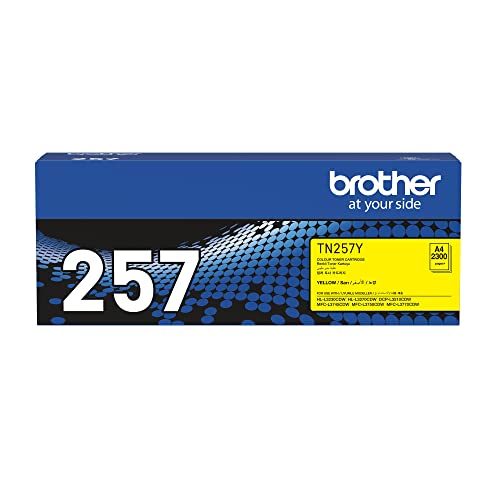Cartouche Brother TN257Y jaune compatible MFC-L3750CDW et HL-L3230CDW