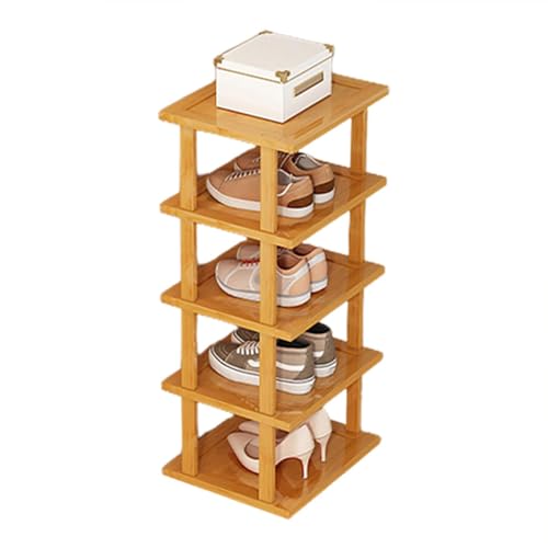 Étagère à chaussures pour placard d'angle : rangement gain de place