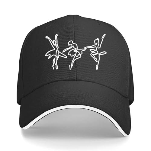 Casquette anti-transpiration pour homme motif danseur de ballet