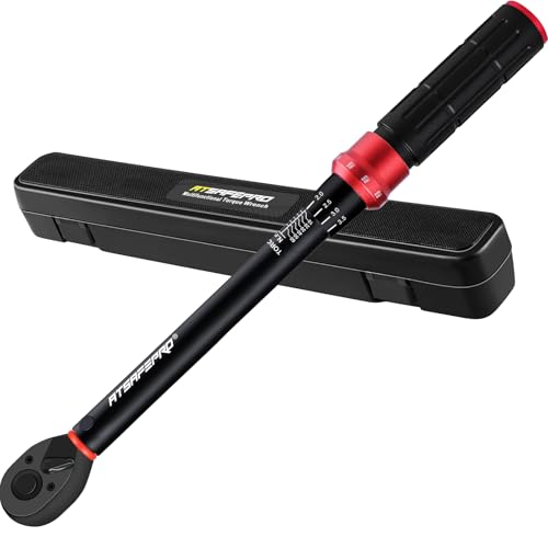 ATsafepro clé dynamométrique 3/8'', cle dynamometrique 5-60 Nm,...