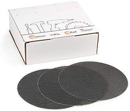 225mm Hook & Loop Sanding Discs | Pack of 25 | Silicon Carbide Abrasive Mesh K100 | Suitable for Ceiling Sanders, Drywall Sanders & Disc Sanders