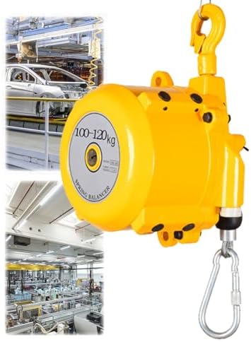 Heavy Duty Retractable Spring Balancer Tool Holder - 50-60kg Capacity Tool Retractor for Automotive Assembly, Efficient Tool Management & Organization