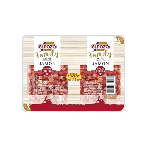 ElPozo Family Jamón Curado Taquitos Mini 2x90g