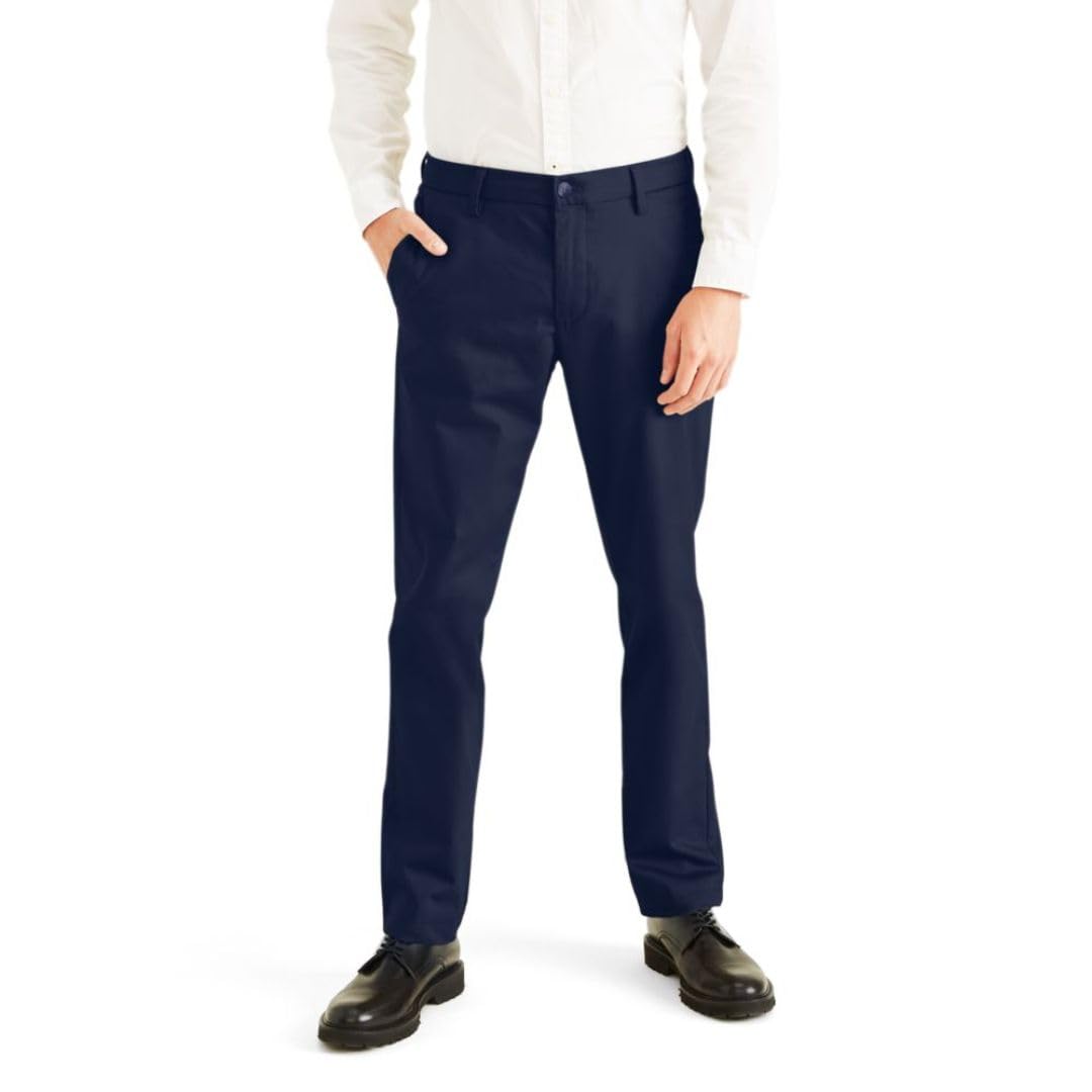 Dockers Herren Chino Signature Stain Defender Slim Creased